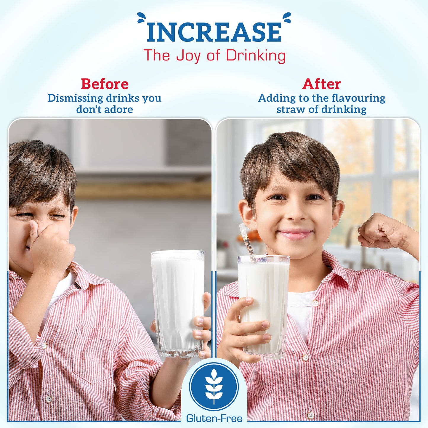 Milk Flavoring Straws 4 Packs 5 Ea Chocolate, Strawberry, Cookies & Cream, Cotton Candy